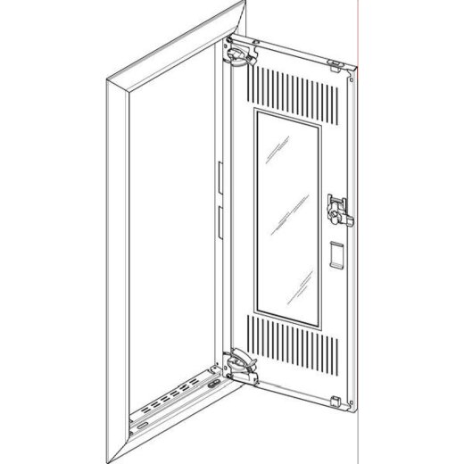 ABN Blendrahmen GBRU15TM f.UP-Feldverteiler 1x5-r. GBRU15TM
