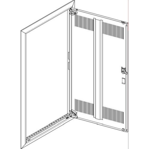 ABN Blendrahmen GBRU27TL f.UP-Feldverteiler 2x7-r. GBRU27TL