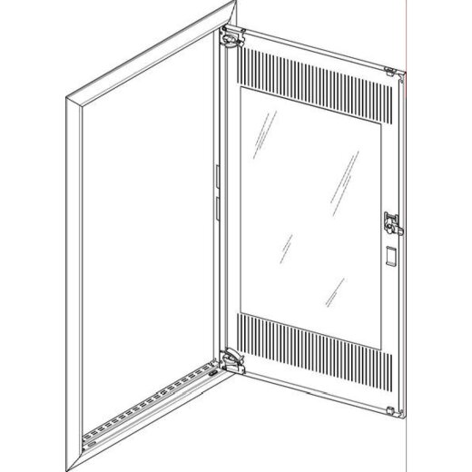 ABN Blendrahmen GBRU27TM f.UP-Feldverteiler 2x7-r. GBRU27TM