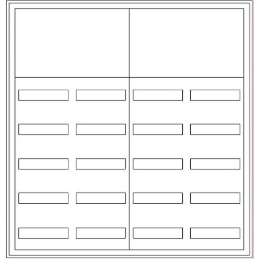 ABN Wandgehäuse SP47RK052 5RE REG/2RE Klemmen SP47RK052