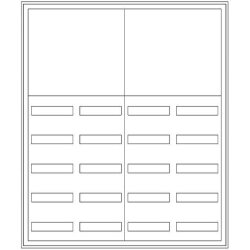 ABN Wandgehäuse SP48RK053 5RE REG/3RE Klemmen SP48RK053