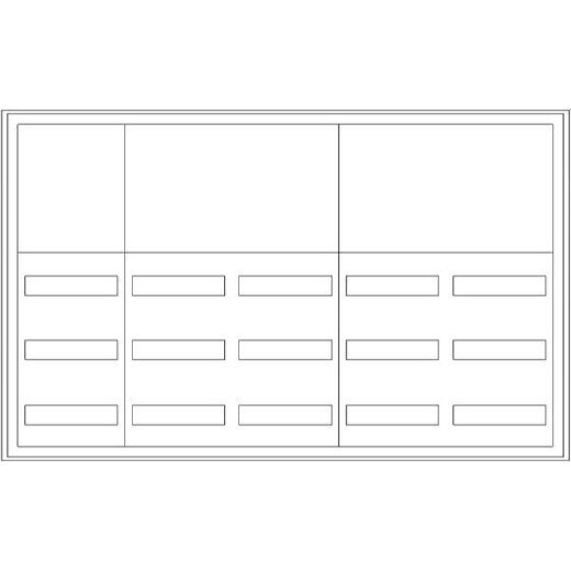 ABN Wandgehäuse SP55RK032 3RE REG/2RE Klemmen SP55RK032