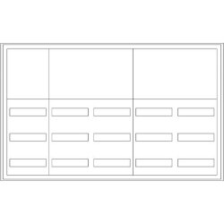 ABN Wandgehäuse SP55RK032 3RE REG/2RE Klemmen SP55RK032