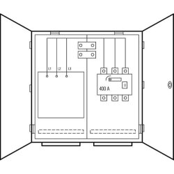 ABN Wandlermessschrank WMS11155 250A LS3x400A...
