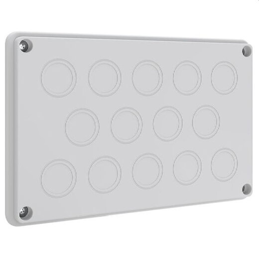 ABN Leitungseinführungsplatte NLP21 f.NE/NP/R 14xM32,5-25,5mm NLP21