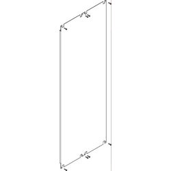 ABN Montageplattenfeld PMF290N 2-f.breit BauH:9 PMF290N