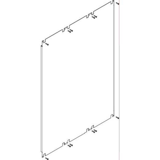 ABN Montageplattenfeld PMF370N 3-f.breit BauH:7 PMF370N