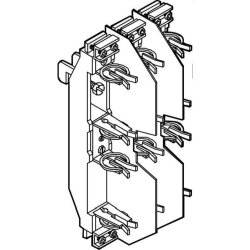 ABN NH-Unterteil XUS100 Montage a.Sammelschienen XUS1-00