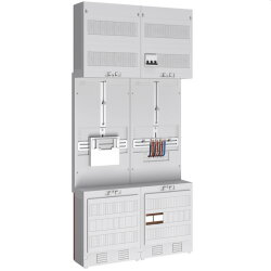 ABN Zählerplatz 3Pkt 1Z 1R m.Hauptschalter 5-pol....