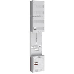 ABN Zählerplatz 3Pkt 1Z ohne VTR m.HS 5-pol. ZV19810