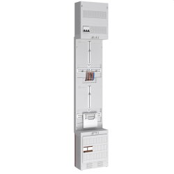 ABN Zählerplatz 3Pkt 1Z/Res m.Hauptschalter 5-pol....