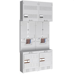 ABN Zählerplatz 3Pkt 2Z m.Hauptschalter 5-pol. Z27820