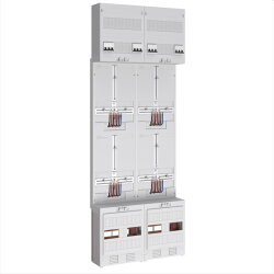 ABN Zählerplatz 3Pkt 4Z m.Hauptschalter 5-pol. Z29840