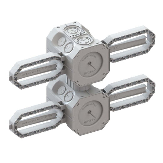 Kaiser Beton-Einbaudose Prefix 2.0 2x1 NUP