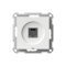 ELSO Telefonanschlussdose WDE002441 RJ45 1x8polig Exxact weiß