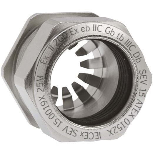 Kaiser AGRO Kabelverschraubung PG9 Progress EMV Rapid Messing 6-8mm