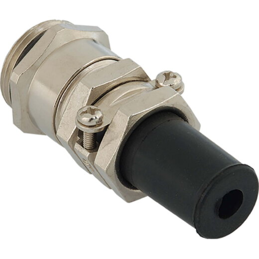 Kaiser AGRO Kabelverschraubung PG13 mit Schutztülle Messing 11-13mm