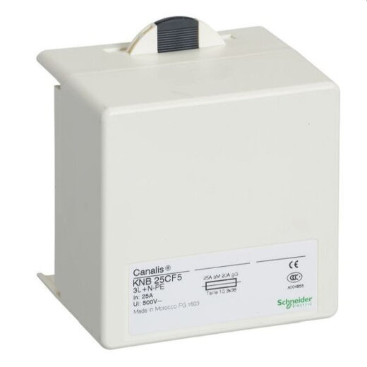 Schneider Electric Abgangseinheit 16A 3L+N+PE für Sicherungen 10 x 38mm