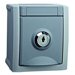 HHG Pacific Steckdose abschließb. FR-AP IP54...