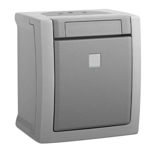 HHG Pacific Wechselschalter bel. FR-AP IP54 90591063-DE transparente Kalotte