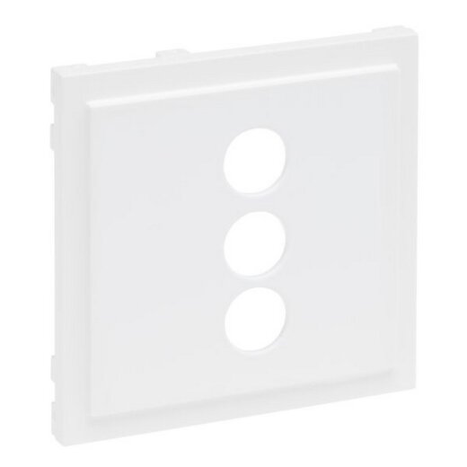 Legrand Abdeckung SEANO f.3-f.RCACinch-Anschlussdo.ultraws