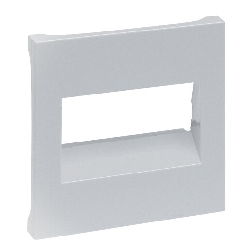 Legrand Abdeckung SEANO RJ45 f.1-u.2-f.Datendosen alu