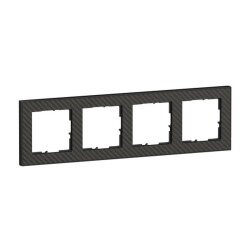 Legrand Rahmen SEANO+4-f.m.Karbon