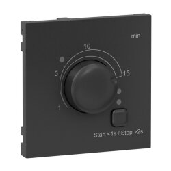 Legrand Abdeckung SEANO f.Zeitschalter 0-15Min anthr