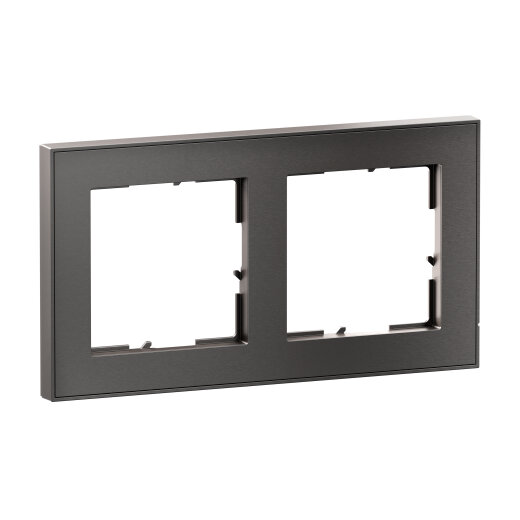Legrand Rahmen SEANO+2-f.m.Dark Steel