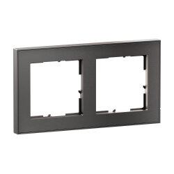 Legrand Rahmen SEANO+2-f.m.Dark Steel
