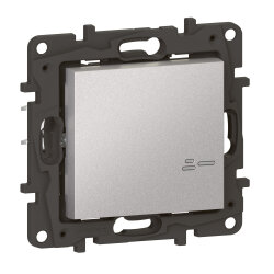 Legrand Schalter/Dimmer 863753 Niloe Step Netatmo Alu