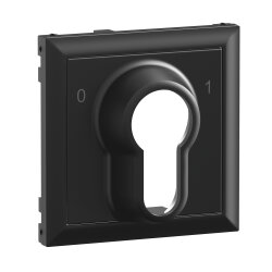 Legrand Abdeckung SEANO f.DIN-Schlüsselschalter 0-1 sw