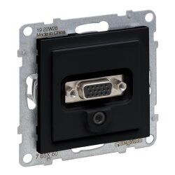 Legrand Anschlusseinheit SEANO HD15+3mm Jack SW