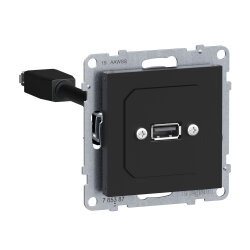 Legrand Datendose SEANO USB m.Kabel USB 3.0 15cm SW