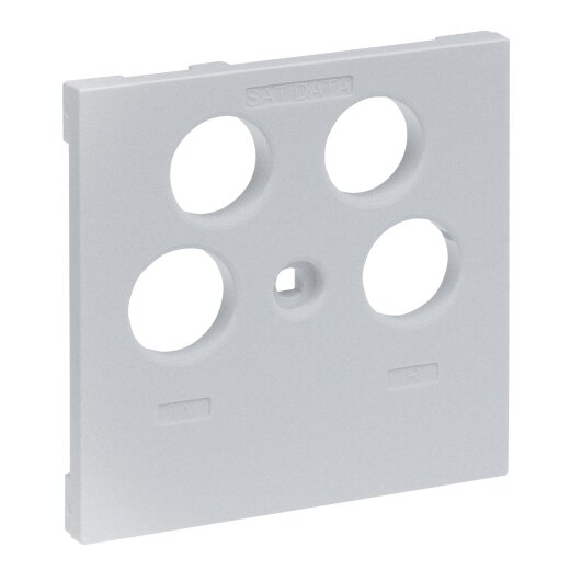 Legrand Abdeckung SEANO TV-R-SAT-SAT f.alu