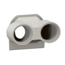 Legrand Kabeleinführung 069670L Plexo New 2-f.ISO 20 gr