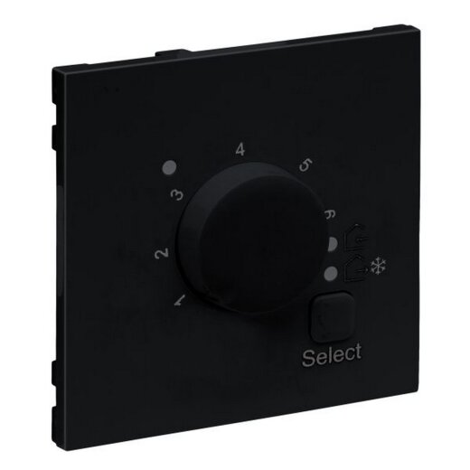 Legrand Abdeckung SEANO f.elektronisches Raumthermostat sw