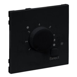 Legrand Abdeckung SEANO f.elektronisches Raumthermostat sw