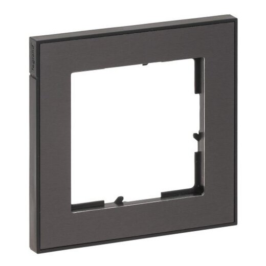 Legrand Rahmen SEANO+1-f.m.Dark Steel