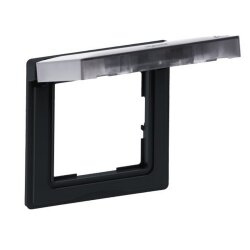 Legrand Rahmen SEANO 1-f.m.Klappdeckel IP44 in anthr