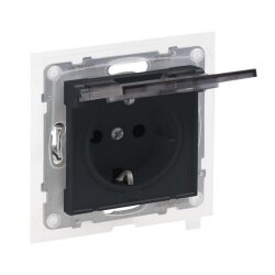 Legrand Steckdose SCHUKO SEANO SL Klappdeckel IP44 AN