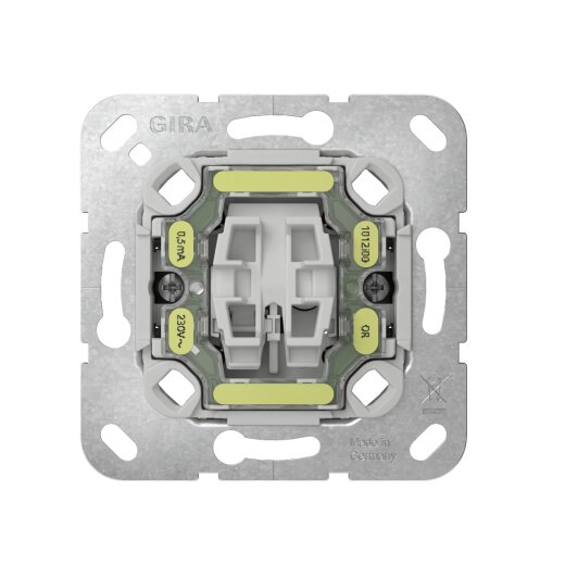 Gira Tastschalter 384200 Kontroll Aus 2-p o.Kr.Einsatz
