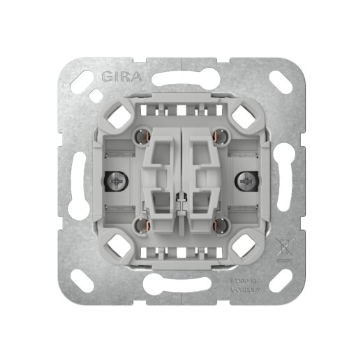 Gira Tastschalter 383800 Wechselsch.2f o.Kr.Einsatz