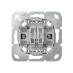 Gira Tastschalter 383800 Wechselsch.2f o.Kr.Einsatz