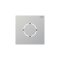 GIRA Frontplatte 5578926 Sprachmodul Sys 106 Alu