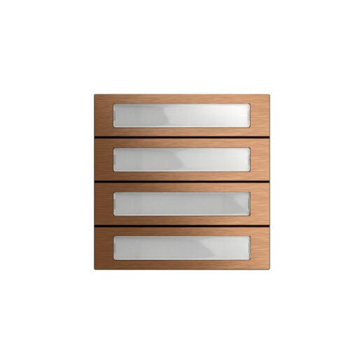 GIRA Ruftastenmodul 5534921 4f Sys106 br