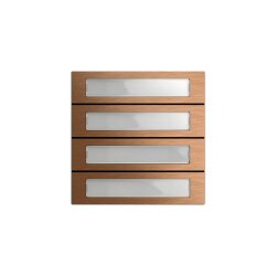 GIRA Ruftastenmodul 5534921 4f Sys106 br