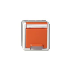 GIRA Steckdose SCHUKO 4440309 KD+BSF WG AP or