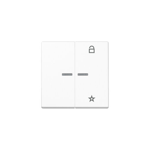 Jung Steuertaste FMA1701WW eNet Funk