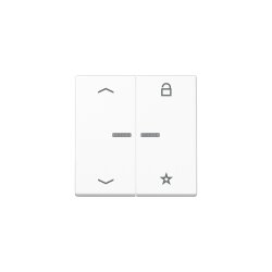 Jung Steuertaste FMA1701PWW eNet Funk